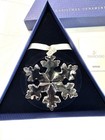        Swarovski 2016 Annual Christmas Star Snowflake Ornament       