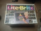 Vintage Hasbro Lite Brite 1981 With Extra Packs  Lots Of Sheets  Organized Pegs 