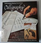 Sheaffer Calligraphy Set Vintage Old Stock Pen 3 Nibs Paper Pad Guide Booklet 