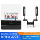 Front License Plate Frame For Tesla Model Y Juniper 2025 Metal Holder Mount
