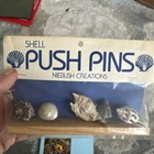 Shell Push Pins By Niebush Creations From The 1970s Or 1980s With The Book