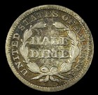 1854 H10c Arrows Liberty Seated Half Dime-choice Xf-attractive Toning-smh-2310
