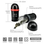 Cannalolo Herb Stash Jar Smell Proof Smoking Accessory  Removes Air 