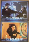 The One 2001 8 Thai Lobby Cards  Jet Li Jason Statham Delroy Lindo Carla Gugino