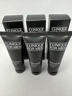 3 X Clinique For Men Face Scrub Exfoliant Visage  0 5 Oz  15 Ml Each  X165
