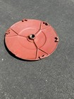Vintage Cast Iron Lollipop Sign Base Oil Gumball Advertising - Great Shape 22   