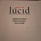 Lucid Ad 9624   Da 9624 24-bit Converters With 1 Power Supply And User s Manual