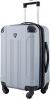 Travelers Club Chicago Hardside Expandable Spinner Luggage  Silver  20     