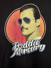 Freddie Mercury Queen Singer T- Shirt Medium Black Retro Official Merch