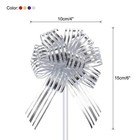 20pcs 6  Large Organza Pull Bow Gift Wrapping Bows Red gold silver purple