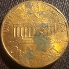1995 No Mint Triple Off Center Struck Lincoln Cent Error  
