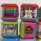 Fisher Price Peek A Blocks Lot Of 16 Sensory Stacking Baby Toys Animals Circus