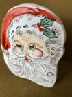 Vintage Relpo Santa Wall Pocket Planter Vase Christmas In July Sale   
