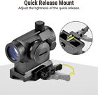 1x22mm Red Green Dot Sight Fmc Lens Riflescope With Quick Release 20 22mm Mount