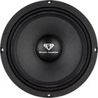 Black Diamond Car Speakers Bundle  4x 8  Midrange Loudspeakers   Amplifier