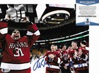 Ryan Donato Signed 8x10 Photo Autographed Bas Coa Harvard Crimson Frozen Four