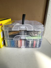 Shuttle Art Polymer Clay 60 Colors Tools And Accessories In Storage Bin Nib
