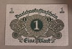 1920 Germany 1 Mark Note
