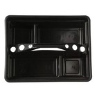 Little Giant Duratote Tote Box Storage Organizer With Carrying Handle  Black
