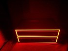 Cao Vision Cigar Humidor Led Lighted Red Black 2 Drawer