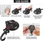 Heavy Duty Suction Cup Anchor 4pcs Strong Suction Cups With Hooks And 4pcs T