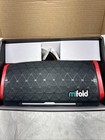 Mifold Grab   Go Booster Portable Compact Car Child Seat Slate Grey Red W Box