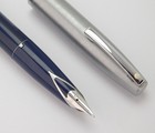 Sheaffer Imperial Dark Blue   Steel Cap Fountain Pen