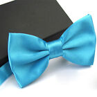 Mens Silk Tuxedo Formal Bow Tie Satin Wedding Party Pre Tied Bowtie Necktie Ties