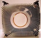 Intel P4-478 Cpu Cooler-heat Sink With Delta Afb0712vhd Fan