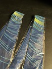 2 New Alaska Airlines Men   s Luly Yang Neck Tie Blue Multi Green Striped