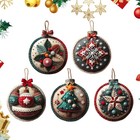 Christmas Felt Kits Reusable Patch Work Christmas Felt Patch Kit