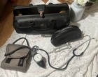 Antique Leather Doctor Bagkitw stethoscope sphygmomanometer medical Tuning Fork 