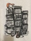 Fender Guitar Amp Vintage 80s T-shirt Single Stitch Large Rare      Rock N Roll     