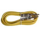 3ft Foot Stereo Trs 1 4 Balanced Audio Instrument Guitar Patch Cable Cord Yellow