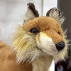 Hansa Lying Red Fox Life Like Realistic Plush Stuffed Animal 2015 Nwot 13     tail