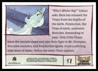 Hercules   Xena 2005 Battle For Olympus Cartoon Rittenhouse Card  17  nm 