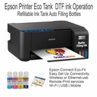 Epson Printer With Dtf Ink Plus Heat Press 12 x15  T-shirt Maker Bundle 