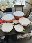 Tupperware Thatsa Bowl 6-piece Set   Lids Spring Colors New