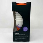 Starbucks Reusable Hot Cups Unisex 16oz Multi New Glow In The Dark Halloween 6pk