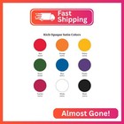 Decoart Acrylic Glass Paint Set     Primary Colors  9 Bottles  2 Fl Oz      Opaque A