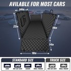 Dog Car Seat Cover For Back Seat Waterproof Hammock Nonslip Backseat Dog Cover