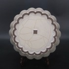 8 6  China Official Ware White Glaze Porcelain Chrysanthemum Petals Pot