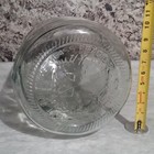 Retro 19 5  Tall X 10 5  Wide 5 Gallon Glass Water Jug With Checkered Surface