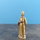 Vintage Brass Ancient Chinese Official Statue-historical Figure Sculpture Decor