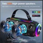 Karaoke Machine With 2 Wireless Microphones Bluetooth Portable Speaker