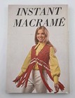 2 Vintage 1971 Instant Macrame   Handbook Of Common Macrame Knots