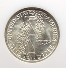 1944  d  Mercury Silver Dime 10c Ngc Ms67 Fb  017  full Bands  Gem Bu Ecc c  Inc