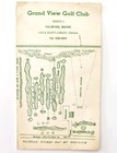 1970s Grand View Golf Club Lovely s Motel Maine Score Card Palmyra Newport F6c