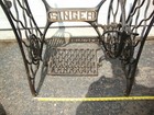 Antique Singer Treadle Sewing Machine Cast Iron Table Base