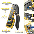 Rj45 Crimping Tool Ethernet Crimp Tool For Rj11 rj12 Standard  Rj45 Pass Through